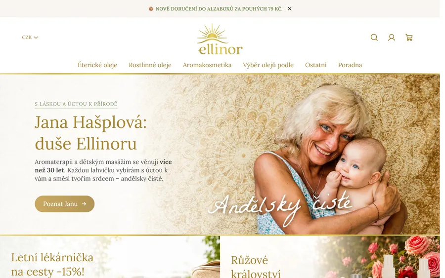 E-shop ellinor.cz